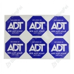 Sign Stickers - ADT Security Sign Stickers